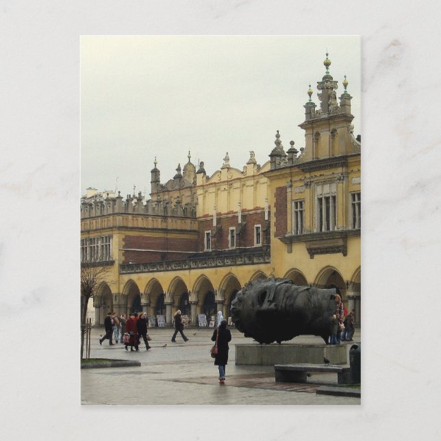 Carte Postale Market Square in Krakow (Devant)