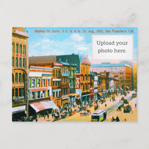 Carte Postale Market St. betw. 3d et 4e St