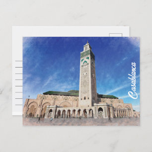 Carte Postale Maroc Casablanca Mosquée Hassan 2 Islamique