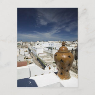 Carte Postale MAROC, Côte atlantique, ESSAOUIRA : Vue élevée