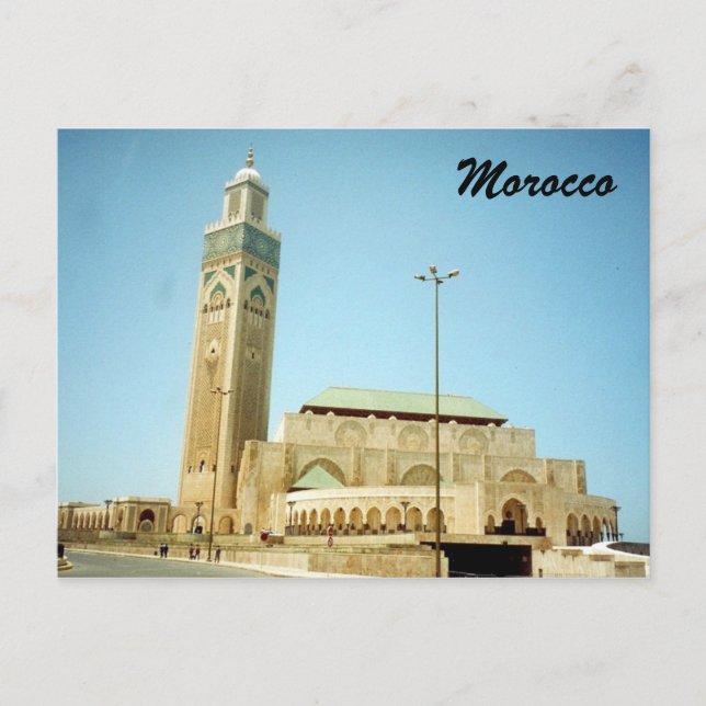 Carte Postale maroc hassan (Devant)