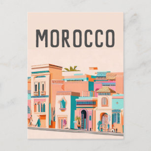 Carte Postale Maroc Marakech