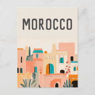 Carte Postale Maroc Marakech