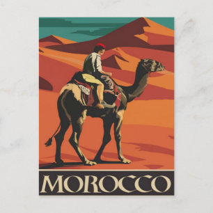 Carte Postale Maroc Vintage
