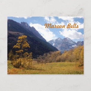 Carte Postale Maroon Bells