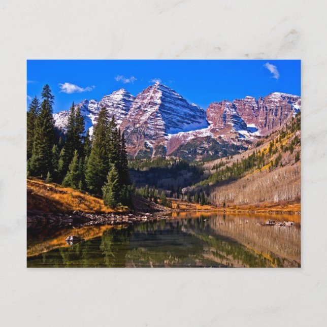 Carte Postale Maroon bells (Devant)