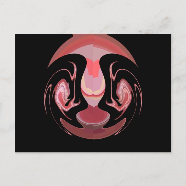 Carte Postale Maroon Majesty : Rustic Radiance Texté Africain (Devant)