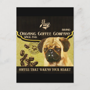Carte Postale Marque carlin - Organic Coffee Company