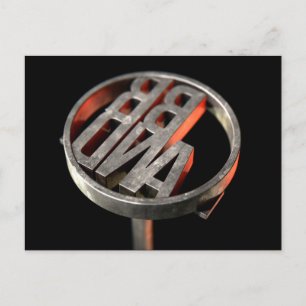 Carte Postale Marque de fer de marque