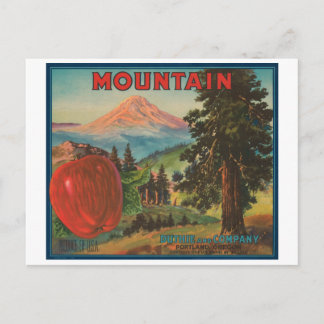 Carte Postale Marque de montagne Duthie et compagnie Vintage App