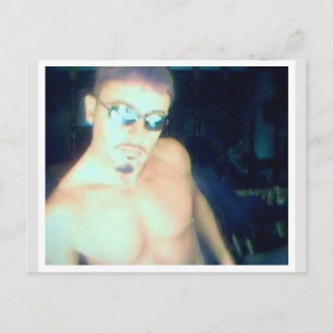 Carte Postale Marquer dans les lunettes de soleil Aliens