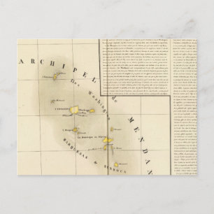 Carte Postale Marquesas Océanie n° 34
