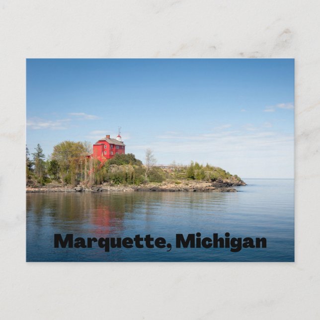 Carte postale Marquette Michigan (Devant)