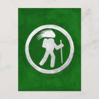 Carte Postale Marqueur du sentier Porcupine