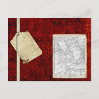 Carte Postale marqueur rouge antique modèle photo