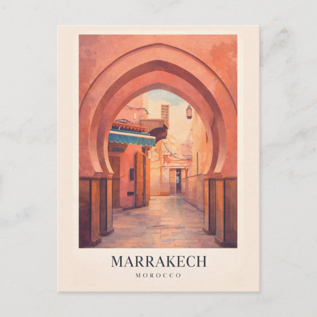 Carte Postale Marrakech Postcard (Devant)