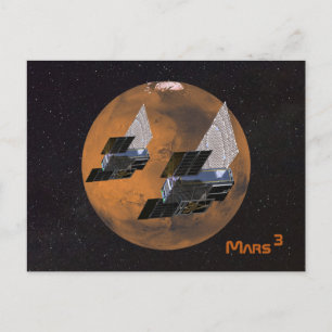 Carte Postale Mars Cubed by MarCO CubeSats
