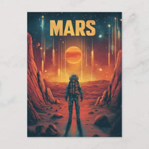 Carte Postale Mars : Explorez la planète rouge