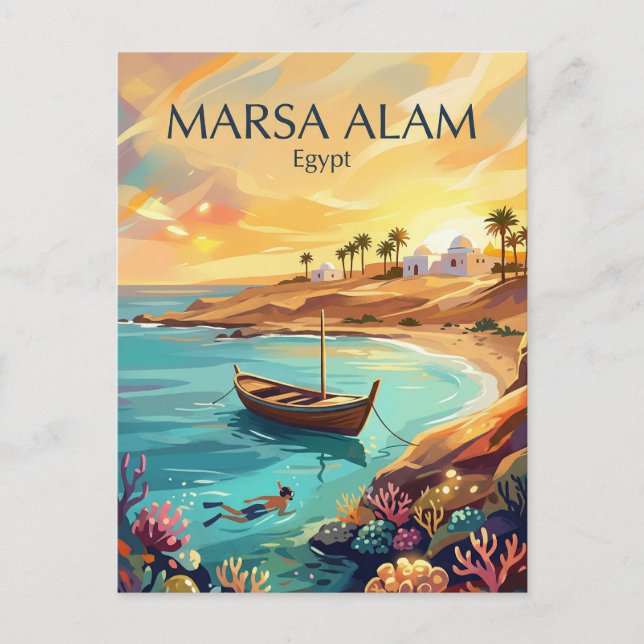 Carte Postale Marsa Alam Égypte (Devant)