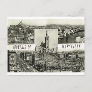 Carte Postale Marseille, début du multiview