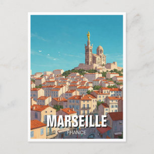 Carte Postale Marseille France Travel
