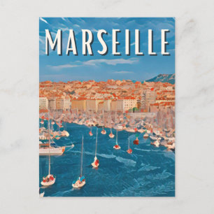 Carte Postale Marseille Photo Vintage 