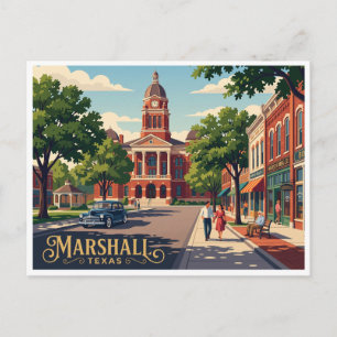 Carte Postale Marshall Texas