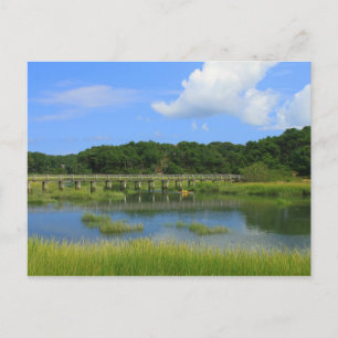 Carte Postale Marshes et oncle Tim's Bridge, Wellfleet MA