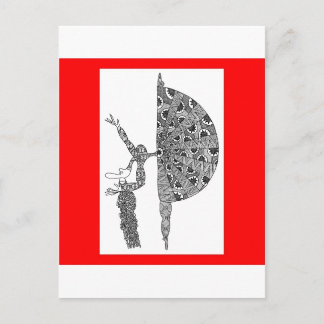 Carte Postale martha graham dancing (Devant)