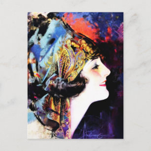 Carte Postale Martha Mansfield, une légende du cinéma muet