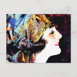 Carte Postale Martha Mansfield, une légende du film muet