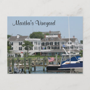 Carte Postale Martha's Vineyard Cape Cod, Edgartown MA Post Card