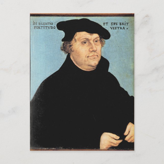 Carte Postale Martin Luther, c.1532 (Devant)