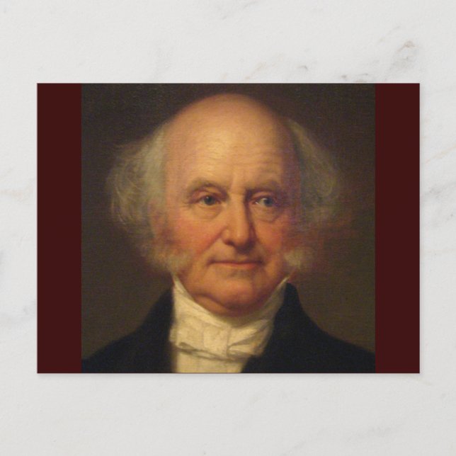 Carte Postale Martin Van Buren 8 (Devant)