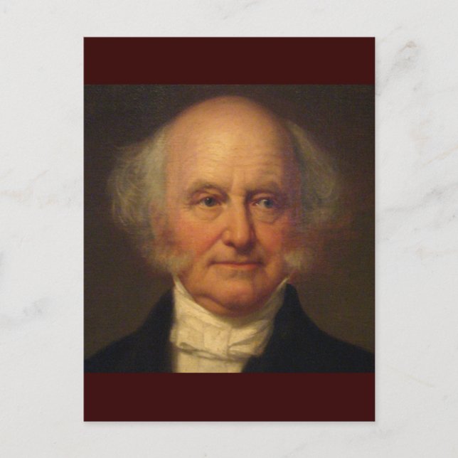 Carte Postale Martin Van Buren 8 (Devant)