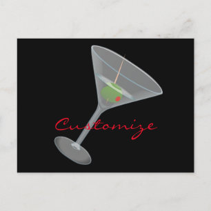 Carte Postale Martini à l'olive sale Thunder_Cove