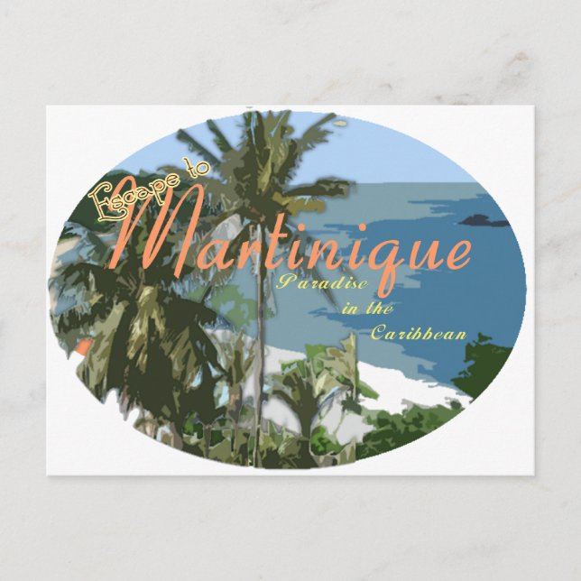 Carte Postale Martinique (Devant)