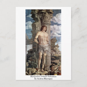 Carte Postale Martyre De Saint-Sébastien Par Andrea Mantegna