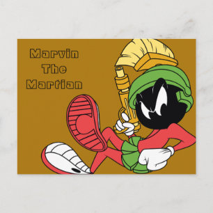 Carte Postale MARVIN LE MARTIAN™ Recapitulatif Au Laser