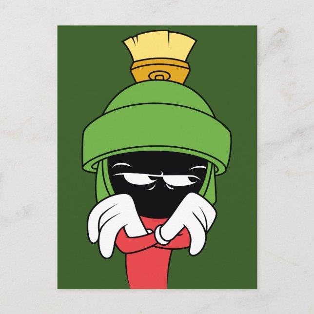 Carte Postale MARVIN MARTIAN™ Pout (Devant)