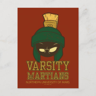 Carte Postale MARVIN MARTIAN™ Varsity Collegiate Graphic