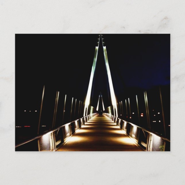 Carte Postale Mary Ave. Footbridge, Cupertino, CA (Devant)