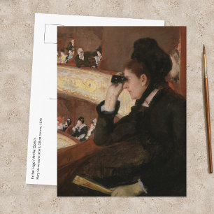 Carte Postale Mary Cassatt - Dans la loge
