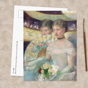 Carte Postale Mary Cassatt - La Loge