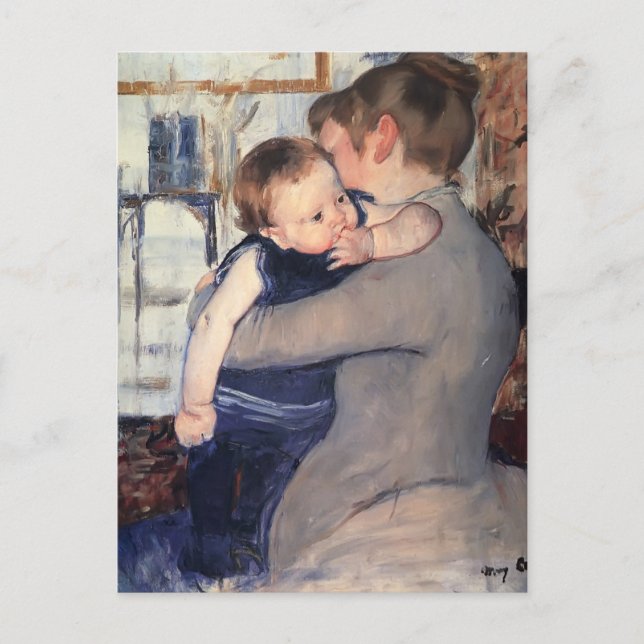 Carte Postale Mary Cassatt- Mère Et Enfant (Devant)