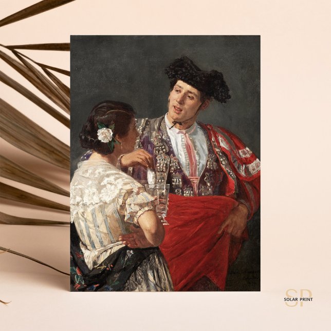 Carte Postale Mary Cassatt Offrant la Panale au torero (Créateur téléchargé)