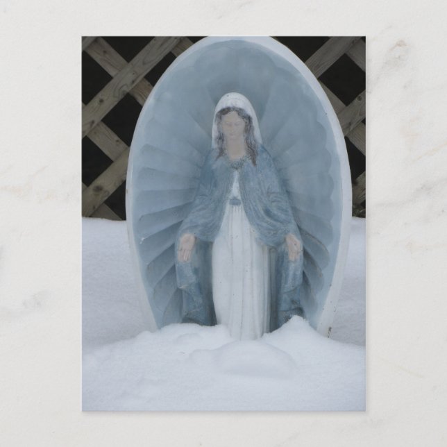 Carte Postale Mary d'hiver (Devant)