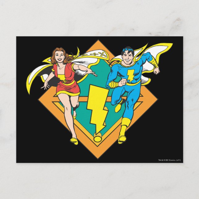 Carte Postale Mary & Junior Run (Devant)