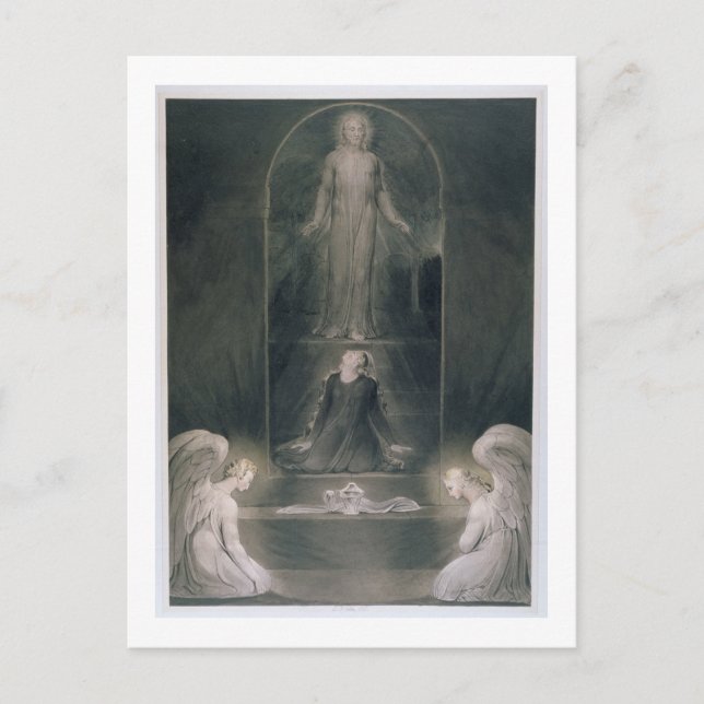 Carte Postale Mary Magdalene au Sepulcher, vers 1805 (p/c et p (Devant)