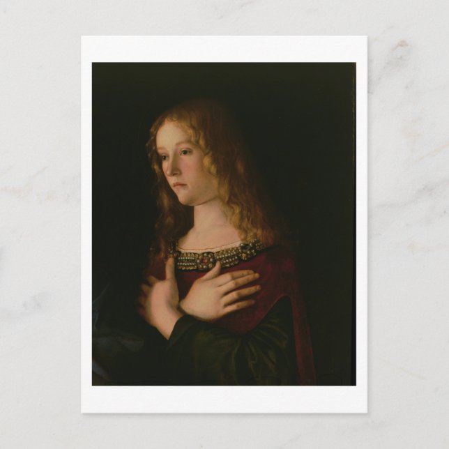 Carte Postale Mary Magdalene, détail de la Vierge et de l'Enfant (Devant)
